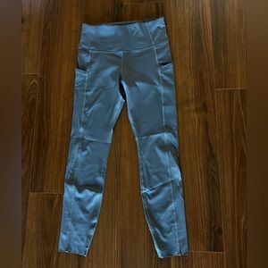 Brooks Slate Blue High-Waisted Leggings